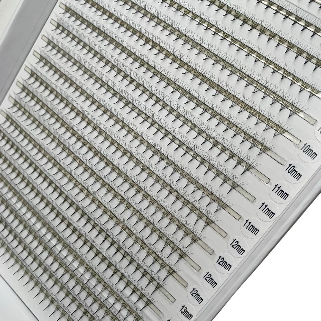 Double Sided Mix Premade Fans 6D 0.07mm 8-15mm (1200 fans)